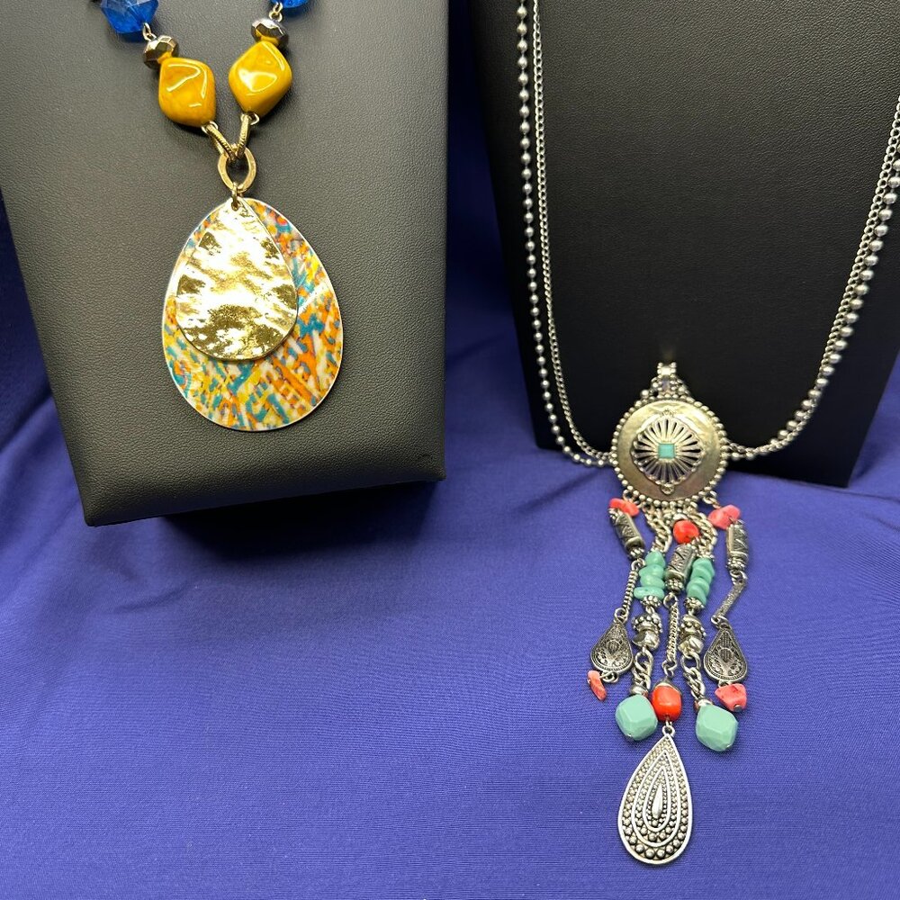 Set:  2 Ruby Rd. Colorful Necklaces - Picture 4 of 15
